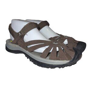 Keen Rose Water Sandals Shoes Womens 10 Adjustable Strap Outdoors Camping Brown